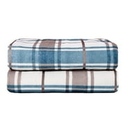 Winter Savings Clearance! SuoKom Electric Heated Blanket, 59 x 27 inch Heating Throw Blanket Soft Flannel Blanket USB Powered Machine Washable, Winter Blanket for Home Office Travel Sofa Bed Bule
